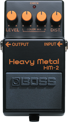 Boss HM-2 Heavy Metal | Guitarcloud - Prince Equipment Archive