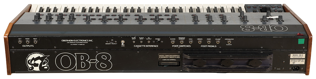 Oberheim OB-8 Back